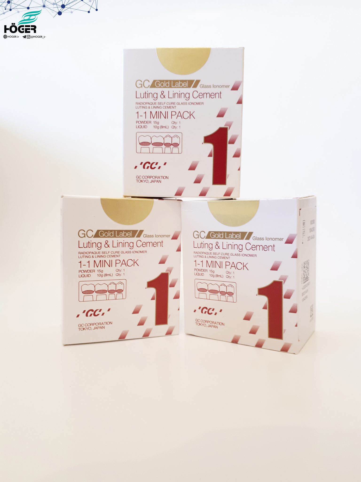 گلاس آینومر لوتینگ - GC Lutting Lining Cement