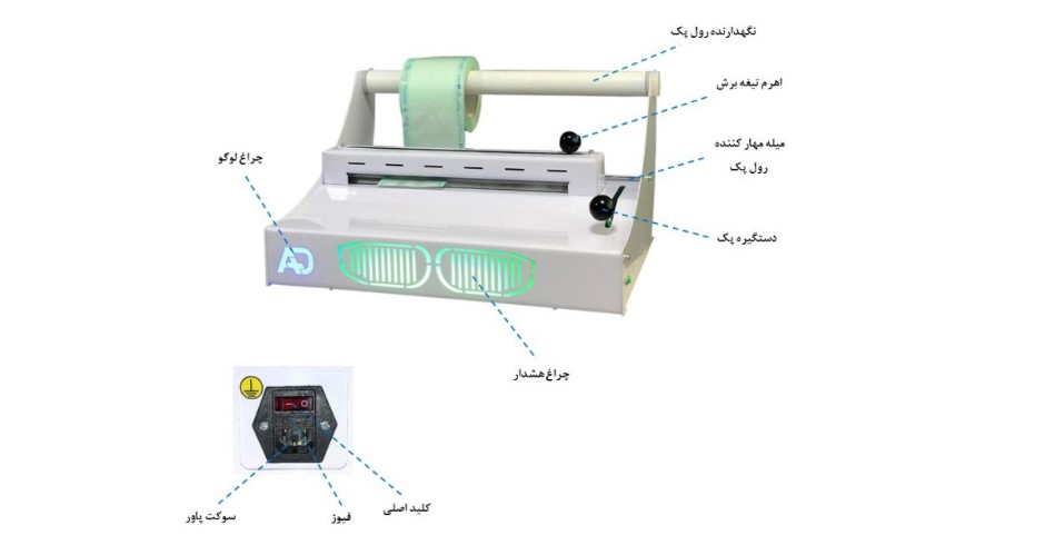 دستگاه پک استریل تکنیکال